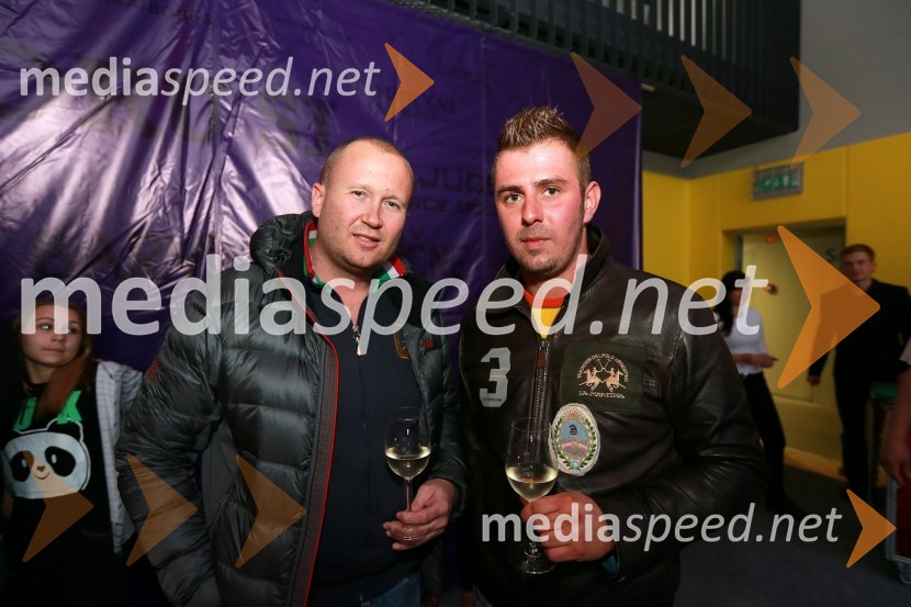 Marko Matjaž, frizer; Rok ŠerbinekPoslovni klub NK Maribor in VIP ob naslovu prvakov