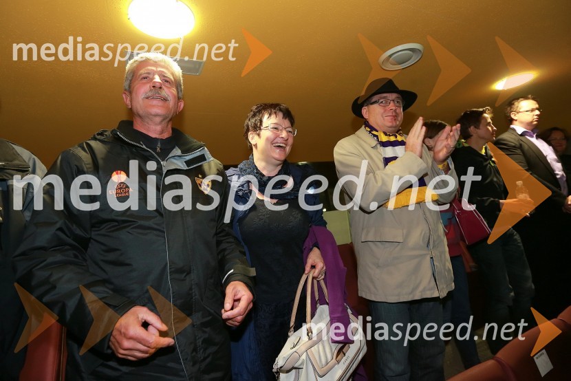 Drago Cotar, predsednik uprave Zavarovalnice Maribor; Irena Polak Fištravec; dr. Andrej Fištravec, župan MOMPoslovni klub NK Maribor in VIP ob naslovu prvakov