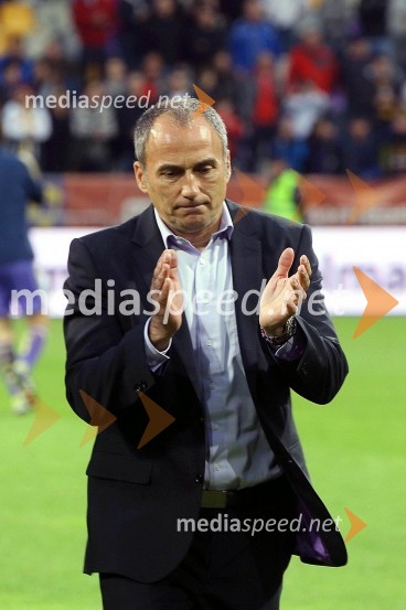 Darko Milanič, trener NK MariborNK Maribor enajstič prvak Slovenije ob zmagi nad NK Olimpija