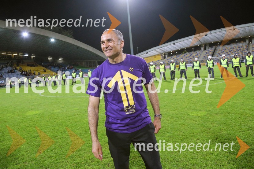 Darko Milanič, trener NK MariborNK Maribor enajstič prvak Slovenije ob zmagi nad NK Olimpija