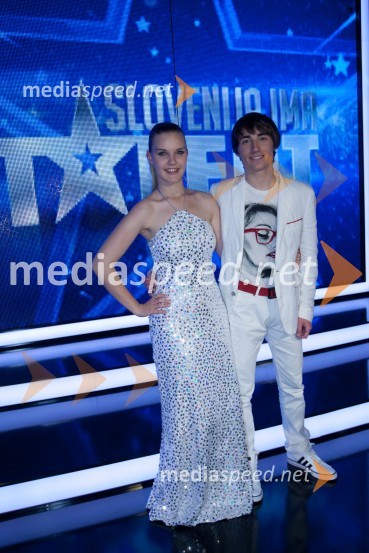 Ivana Honsić; Blaž VidovičSlovenija ima talent, 2. polfinalna oddaja