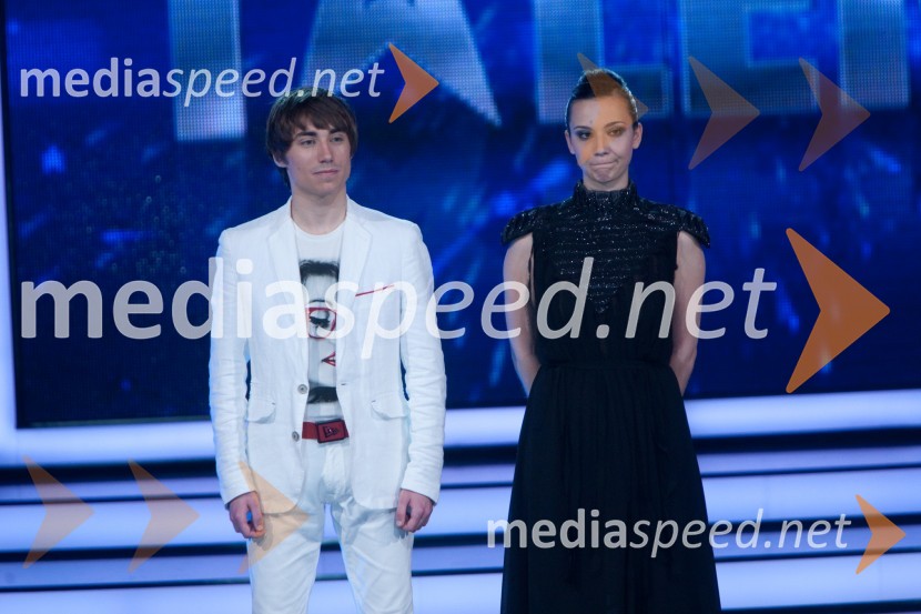 Blaž Vidovič; Tanja RavljenSlovenija ima talent, 2. polfinalna oddaja