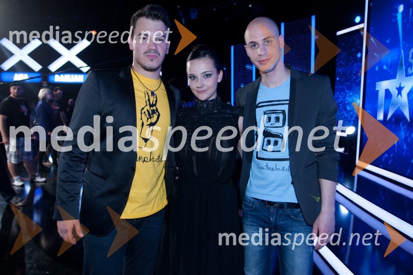 Sergije Lugovski; Tanja Ravljen; Danej PuklSlovenija ima talent, 2. polfinalna oddaja