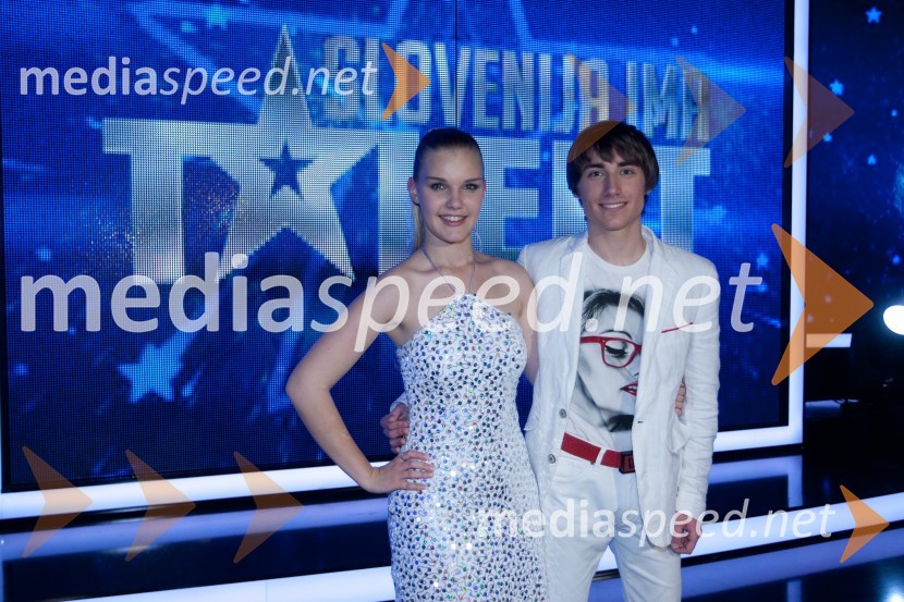 Ivana Honsić; Blaž VIdovičSlovenija ima talent, 2. polfinalna oddaja