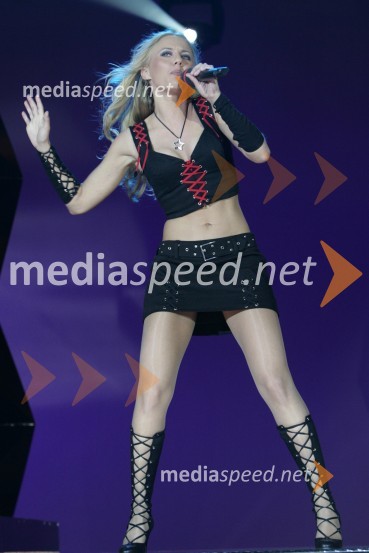 Apolonija Šterk, pevka skupine LunaparkEMA 2007, 1. polfinalni večer