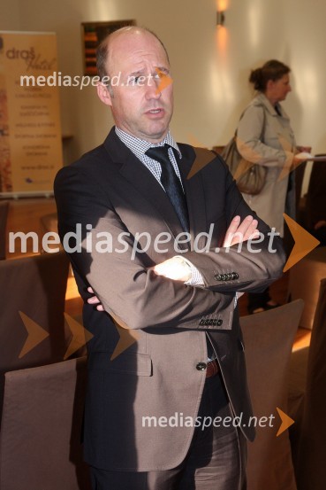 Matjaž Andric, član nadzornega sveta Primat d.d.Andrej Fištravec in Željko Vogrin gosta Poslovnega kluba ZGM