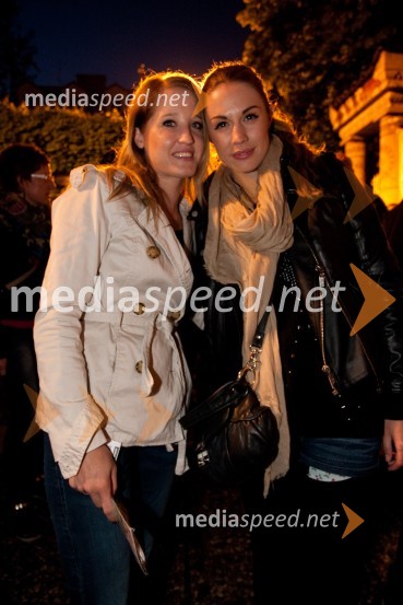 Neža Jelenc; Tara Zupančič, manekenkaKoncert Big Foot Mama + Pet ta hudih