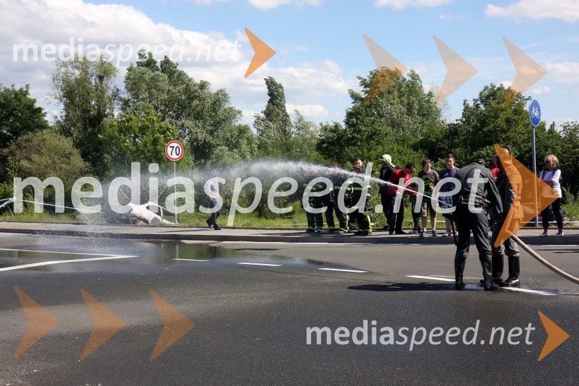 Reševalna akcija&nbsp;V sožitju rešujemo življenja, predstavitev reševalnih enot