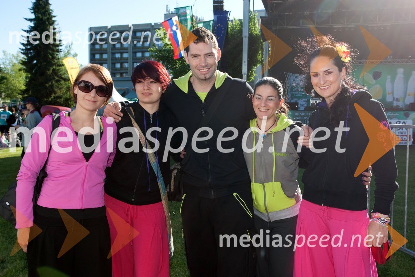 Mateja Močnik; Andreja Novak; Dejan Zečević; Sanela Kovač; Tadeja Markoja33. Maraton treh src, utrinki
