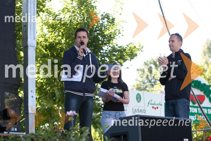 Matjaž Šeško, moderator; ...33. Maraton treh src, utrinki