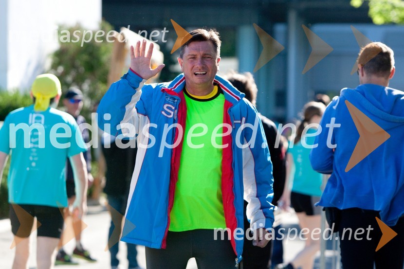 Borut Pahor, predsednik Republike Slovenije33. Maraton treh src, utrinki