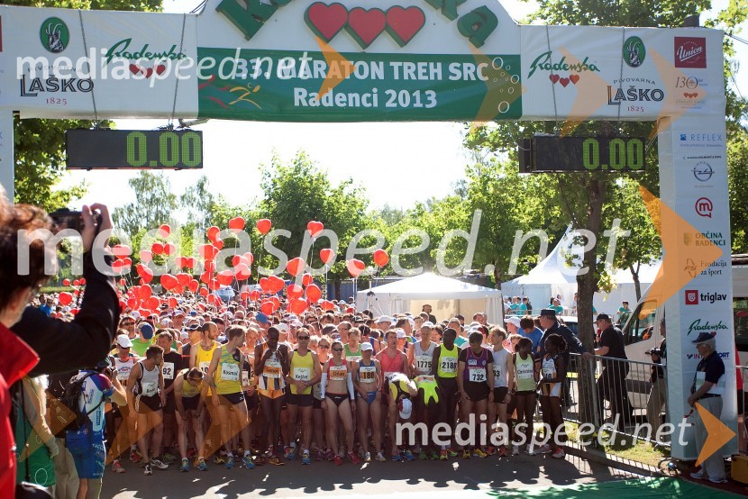 33. Maraton treh src, utrinki