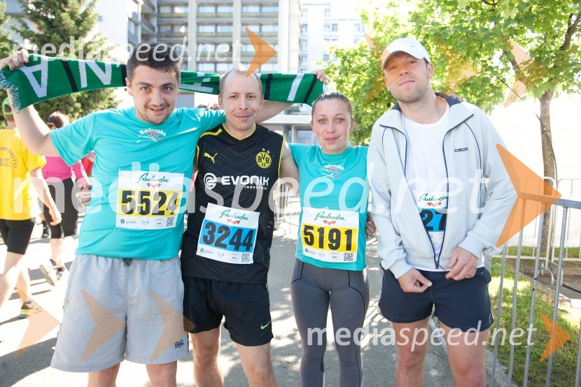 Martin Budja (5524); Gregor Paulič (3244); Eva Mijatovič (5191); ...33. Maraton treh src, utrinki