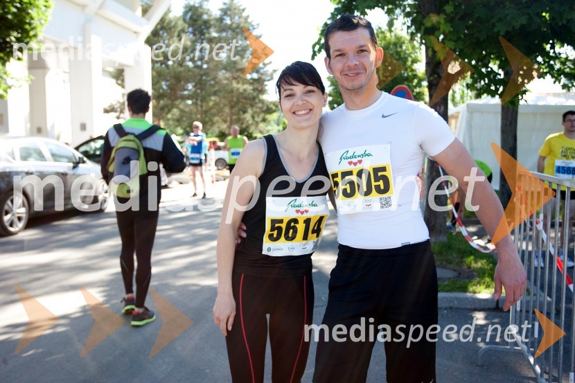 Agata Zagoršek (5614); Jani Črešnjar (5505)33. Maraton treh src, utrinki