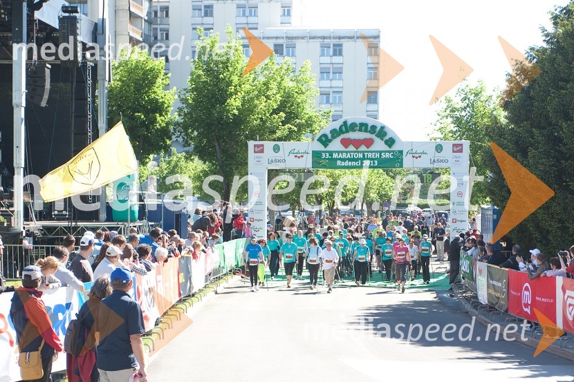 33. Maraton treh src, utrinki