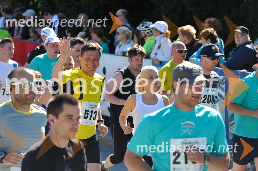 Borut Pahor, predsednik Republike Slovenije33. Maraton treh src, utrinki