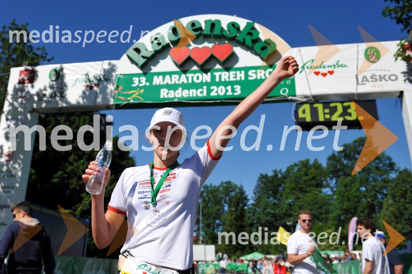 33. Maraton treh src, tekači