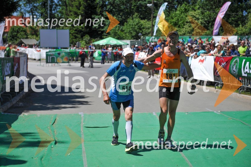 33. Maraton treh src, tekači