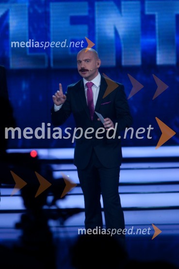 Jože Robežnik, voditeljSlovenija ima talent, 3. polfinalna oddaja