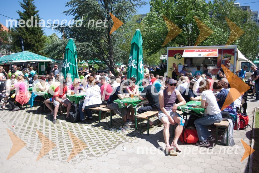 Obiskovalci33. Maraton treh src, utrinki