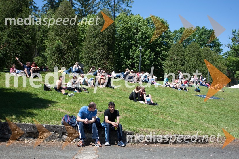 Obiskovalci33. Maraton treh src, utrinki