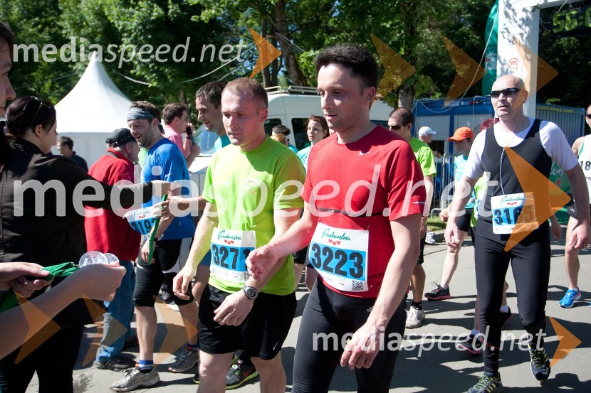 Mitja Špindler (3271); David Jurič (3223)33. Maraton treh src, tekači