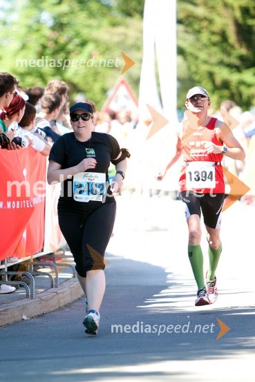 Tina Goričan (3482); Tomaž Mihelčič (1394)33. Maraton treh src, tekači
