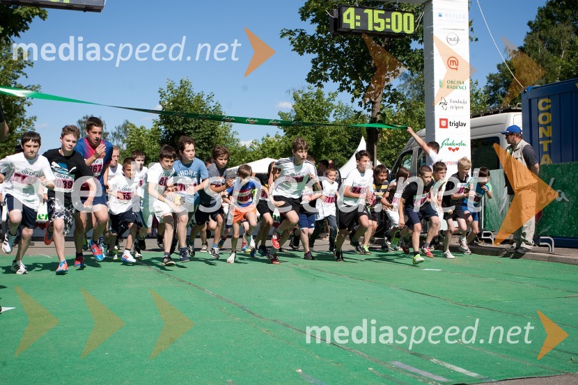 33. Maraton treh src, tekači