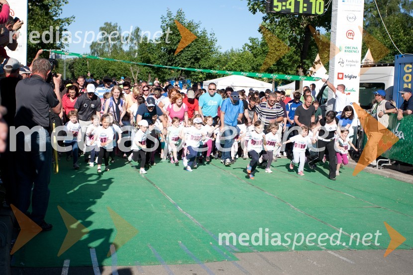 33. Maraton treh src, tekači