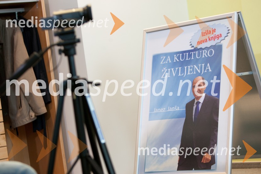 Predstavitev knjigeJanez Janša, predstavitev nove knjige “Za kulturo življenja”