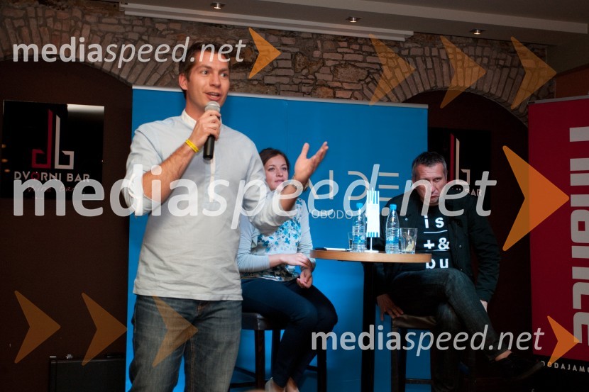 Mark Boris Andrijanič, vodja Mreže idejVečer idej z Miranom Ališičem