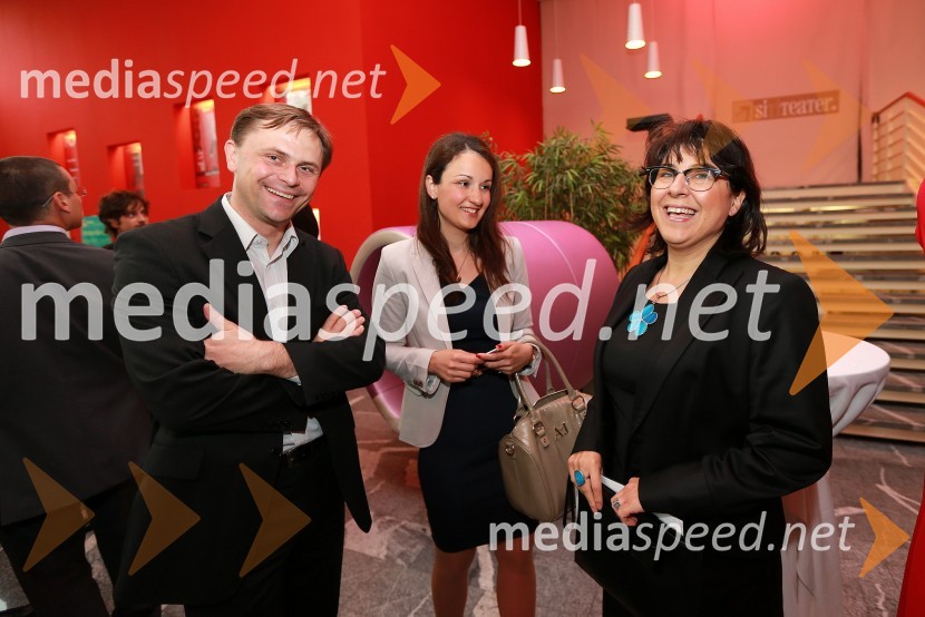 Tomaž Lanišek, Goodyear Dunlop Sava Tires; Maja Urh, Ekonomska fakulteta v Ljubljani; ...AmCham, Top Potential of the Year 2013