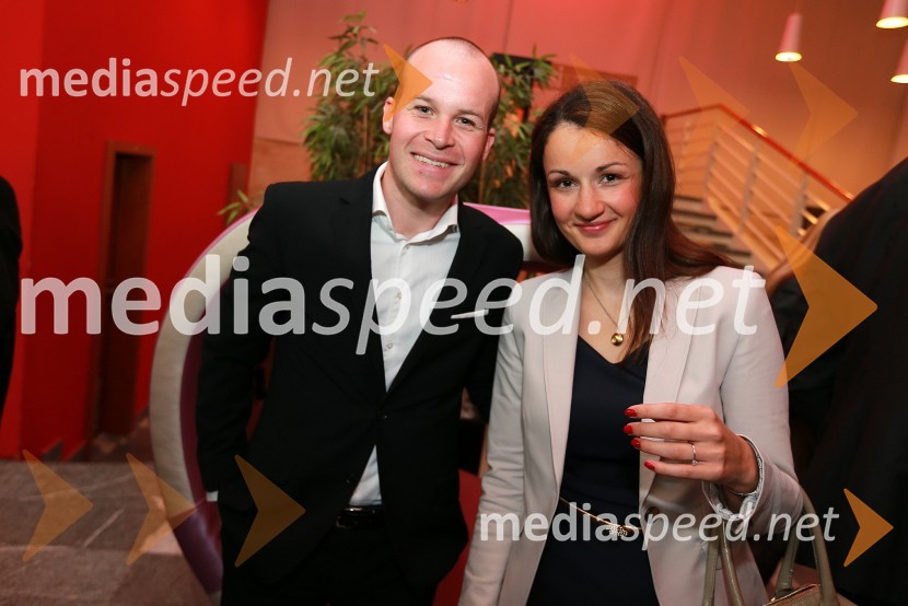 Jan Dobrilovič, Petrol; Maja Urh, Ekonomska fakulteta v LjubljaniAmCham, Top Potential of the Year 2013