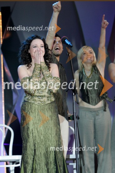 Alenka Gotar, pevka - zmagovalka izbora EMA 2007EMA 2007, finalni izbor