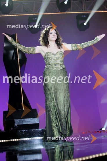 Alenka Gotar, pevka - zmagovalka izbora EMA 2007EMA 2007, finalni izbor