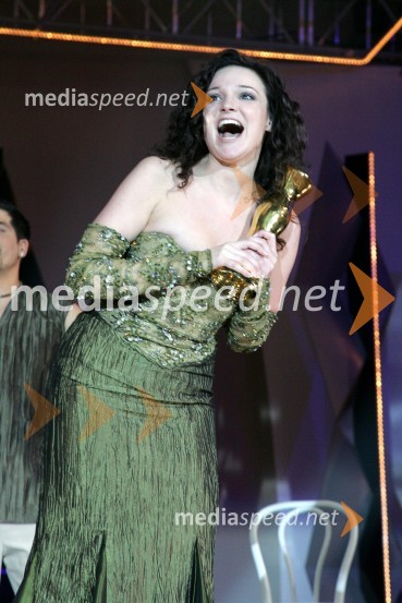 Alenka Gotar, pevka - zmagovalka izbora EMA 2007EMA 2007, finalni izbor