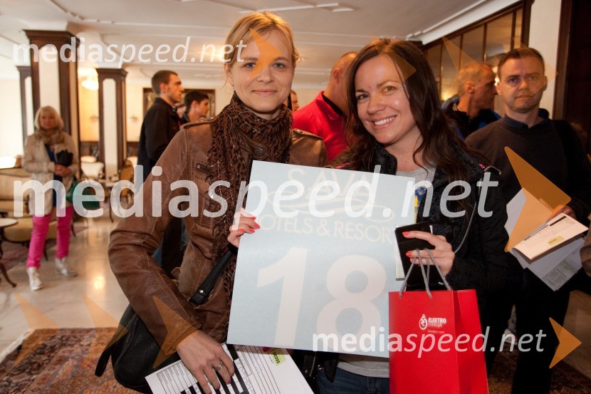 Nika Veršnik; Nuša Božiček, marketing VolkswagenVIP Rally Geoss 2013