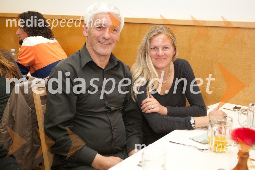 Rudi Hiti, nekdanji Hokejist; Alenka HitiVIP Rally Geoss 2013