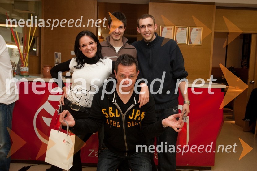 Alenka Gotar, pevka; ...; Rado Mulej, stand up komik; ...VIP Rally Geoss 2013