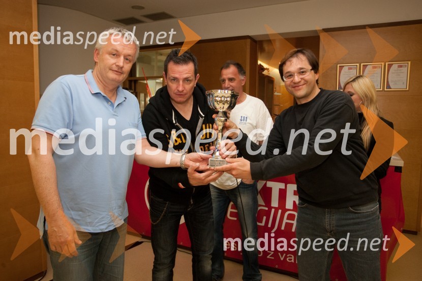 Tomaž Mencinger; Rado Mulej, stand up komik; Igor PodbelšekVIP Rally Geoss 2013