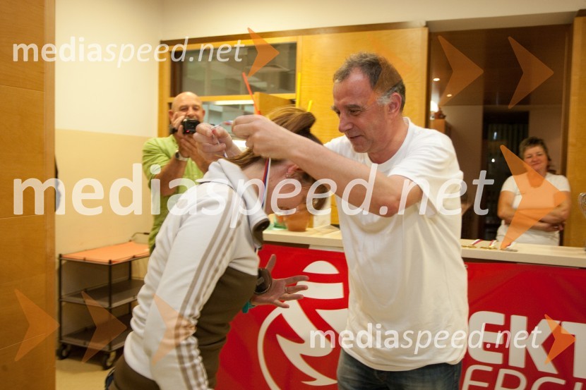 Nuša Rakovec; Primož Lemež, organizator VIP Rally GeossVIP Rally Geoss 2013