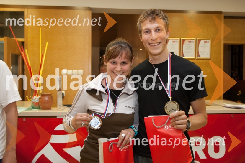 Nuša Rakovec; Jurij Tepeš, smučarski skakalecVIP Rally Geoss 2013
