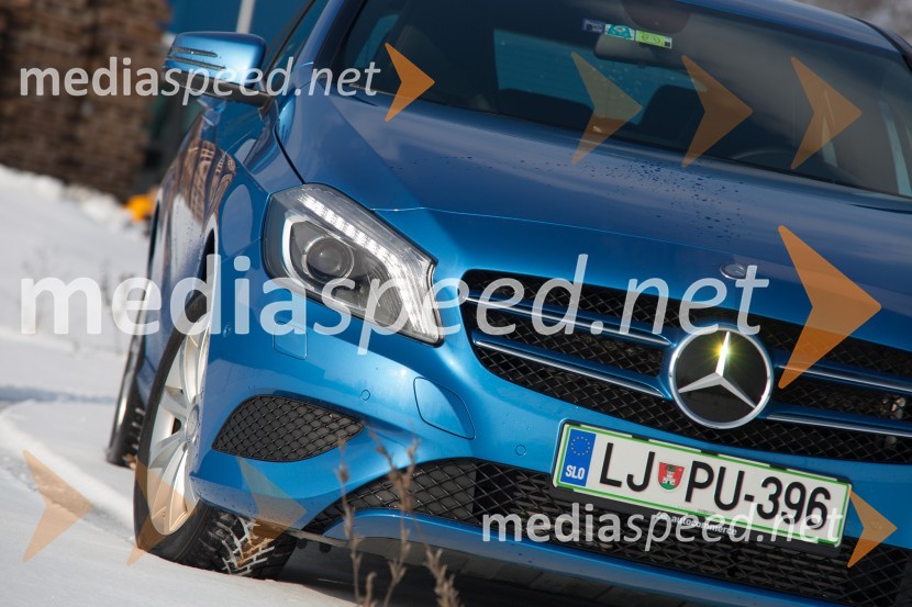 Mercedes A180 AMGMercedes-Benz A 180 CDI BlueEFFICIENCY, mediaspeed test