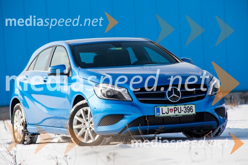 Mercedes A180 AMGMercedes-Benz A 180 CDI BlueEFFICIENCY, mediaspeed test