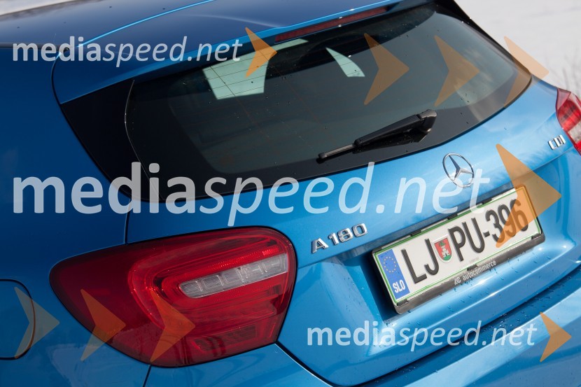 Mercedes A180 AMGMercedes-Benz A 180 CDI BlueEFFICIENCY, mediaspeed test