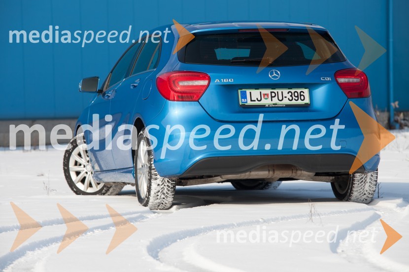 Mercedes A180 AMGMercedes-Benz A 180 CDI BlueEFFICIENCY, mediaspeed test