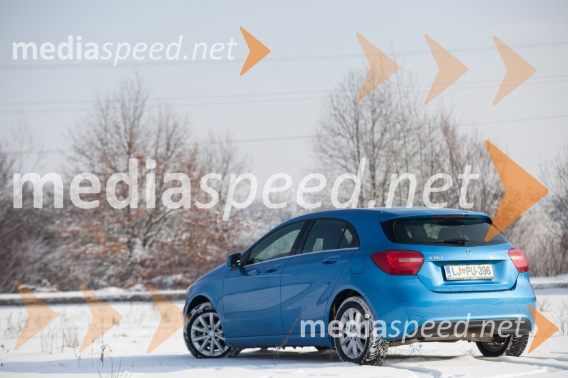 Mercedes A180 AMGMercedes-Benz A 180 CDI BlueEFFICIENCY, mediaspeed test