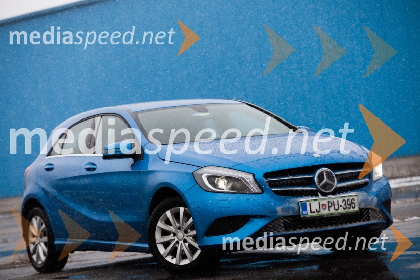 Mercedes A180 AMGMercedes-Benz A 180 CDI BlueEFFICIENCY, mediaspeed test