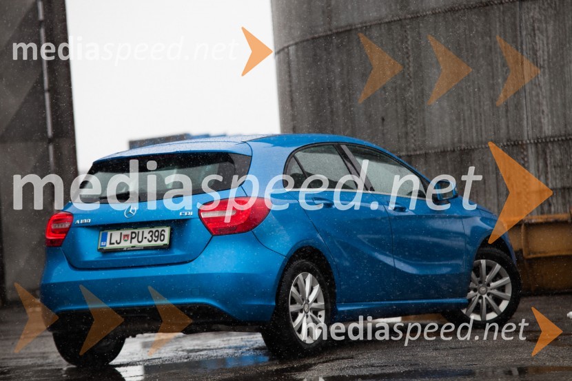 Mercedes A180 AMGMercedes-Benz A 180 CDI BlueEFFICIENCY, mediaspeed test