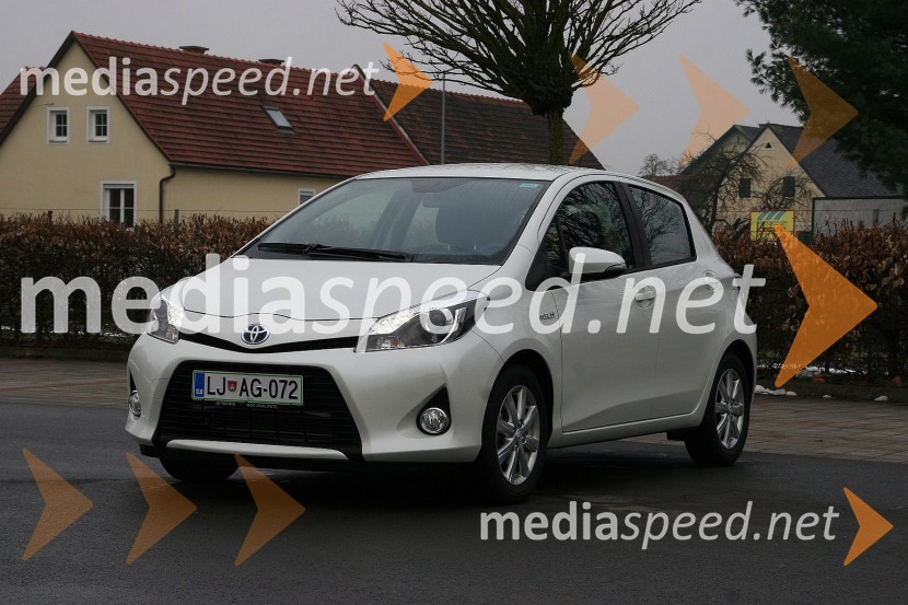 Toyota Yaris Hybrid 1.5 VVT-i SolToyota Yaris Hybrid 1.5 VVT-i Sol, mediaspeed test